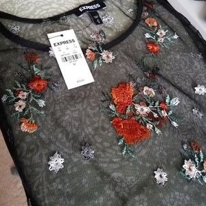 Express sexy sheer...